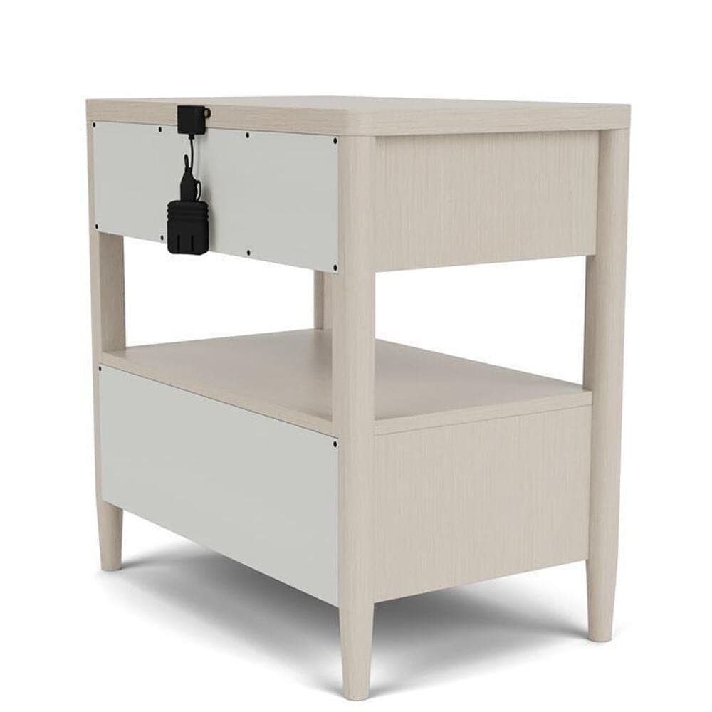 Shannon Hills Laguna 2 Drawer Nightstand in Drift with USB Ports, , large