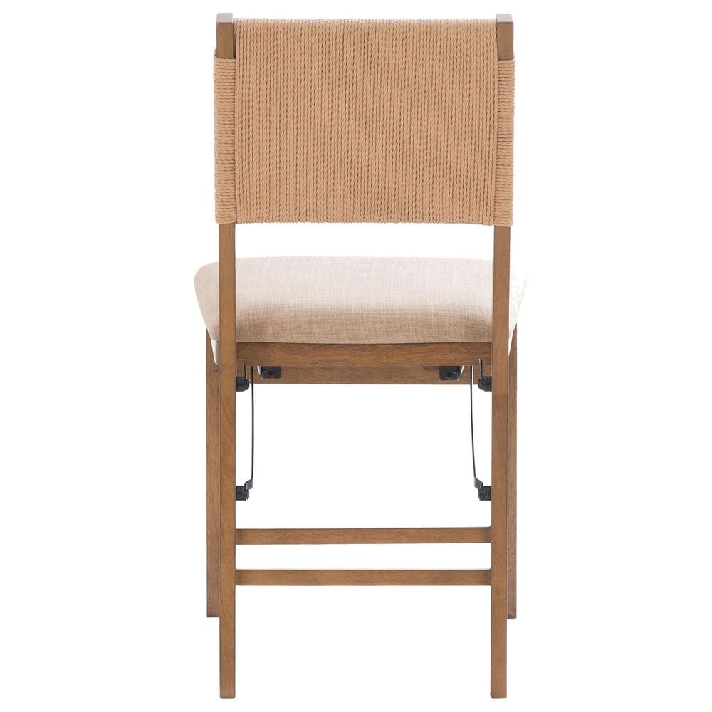 Linon Home Decor Norway Folding Chair in Natural, , large