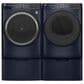 GE Appliances 4.8 Cu. Ft. Smart Front Load Washer and 7.8 Cu. Ft. Gas Dryer Laundry Pair with Pedestal in Sapphire Blue, , large