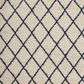 Nourison Brisbane BRI08 8"2" x 10" Ivory and Blue Area Rug, , large
