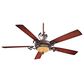 Minka-Aire Napoli 68" Ceiling Fan with LED Light in Sterling Walnut, , large