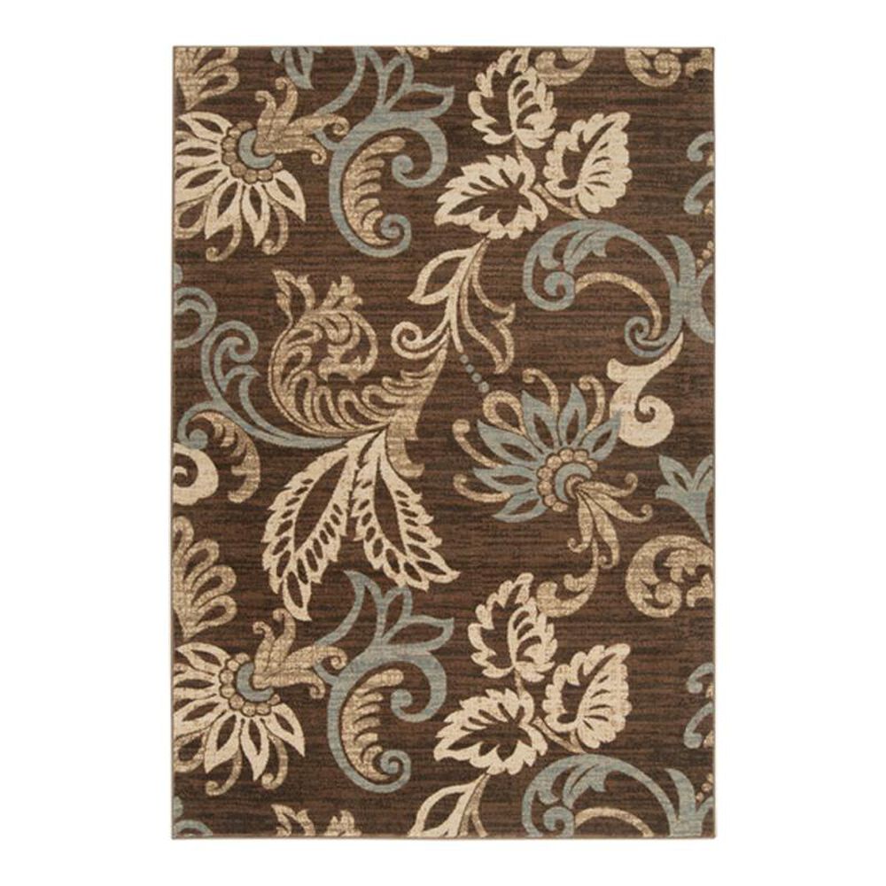 Surya Riley RLY-5022 4" x 5"5" Brown/Cream/Gray Area Rug, , large