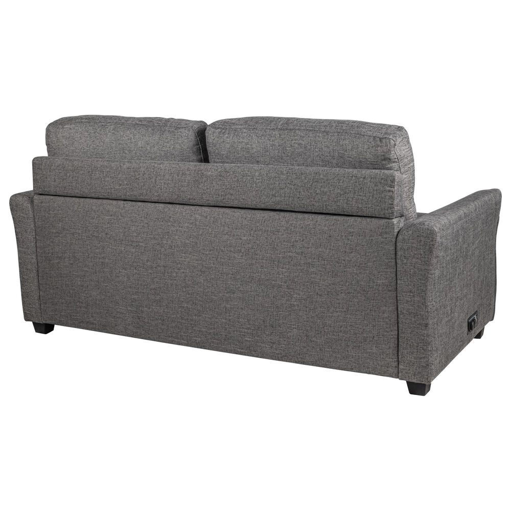 Primo International Drake Sofa Bed in Linen Dark Gray, , large