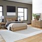 Homestyles Big Sur Mirror in Oak, , large