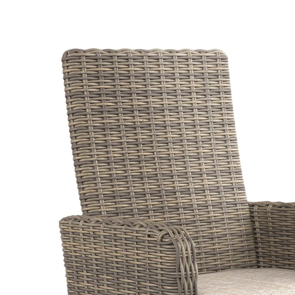 Ashley Beachcroft Arm Chair in Beige - Set of 2, , large