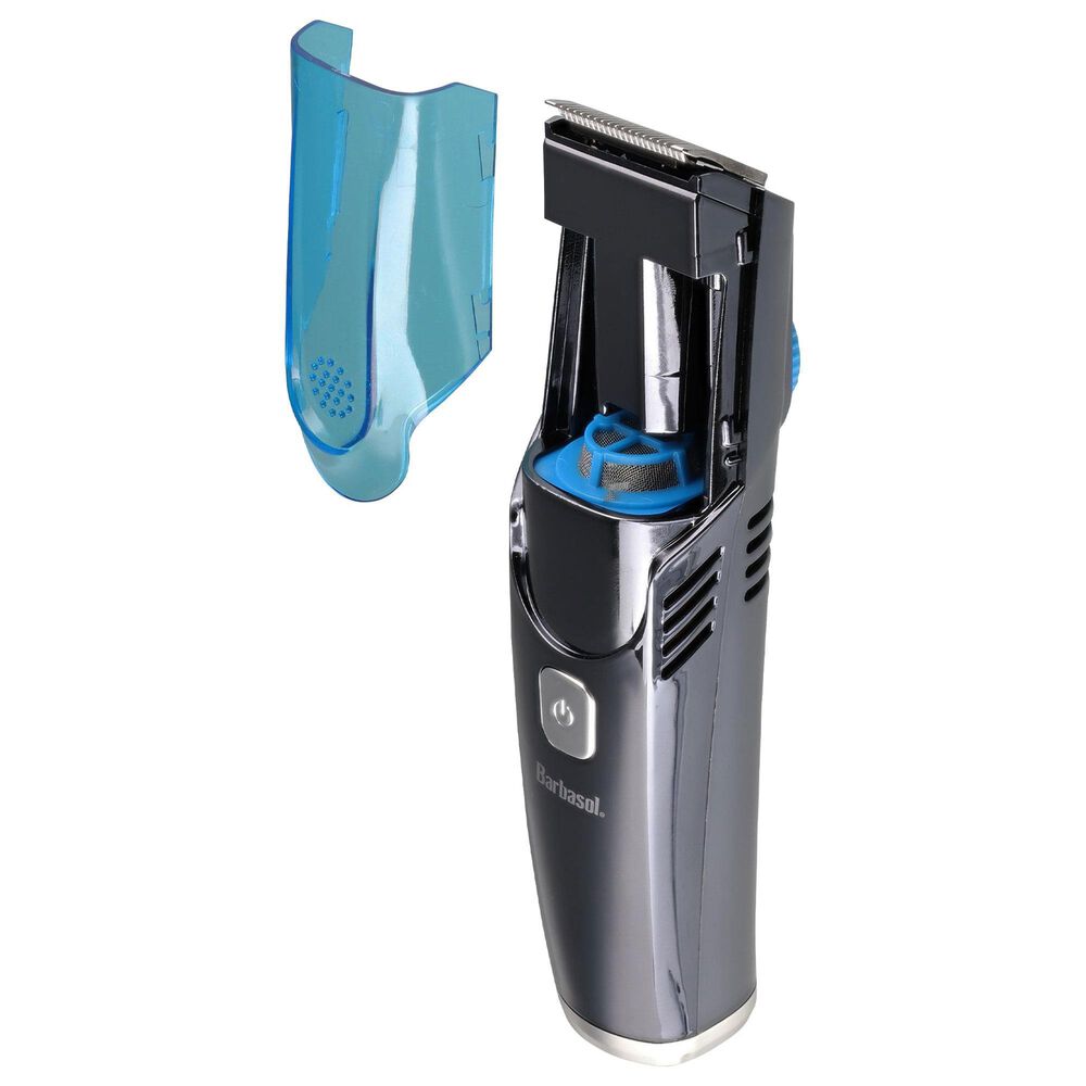 Barbosal Vacuum Beard Trimmer in Black, , large