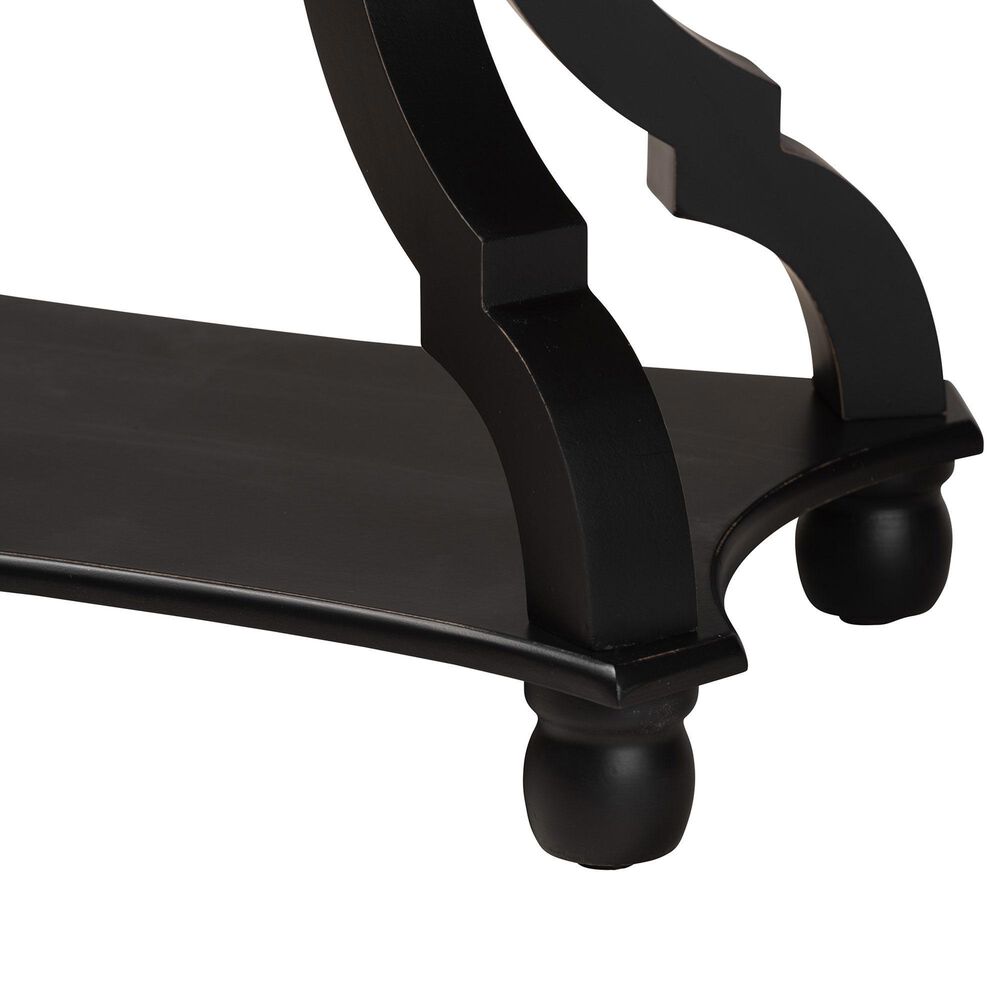Baxton Studio Cianna End Table in Black, , large