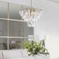 Uttermost Goccia 6-Light Chandelier in Antique Bright Silver, , large