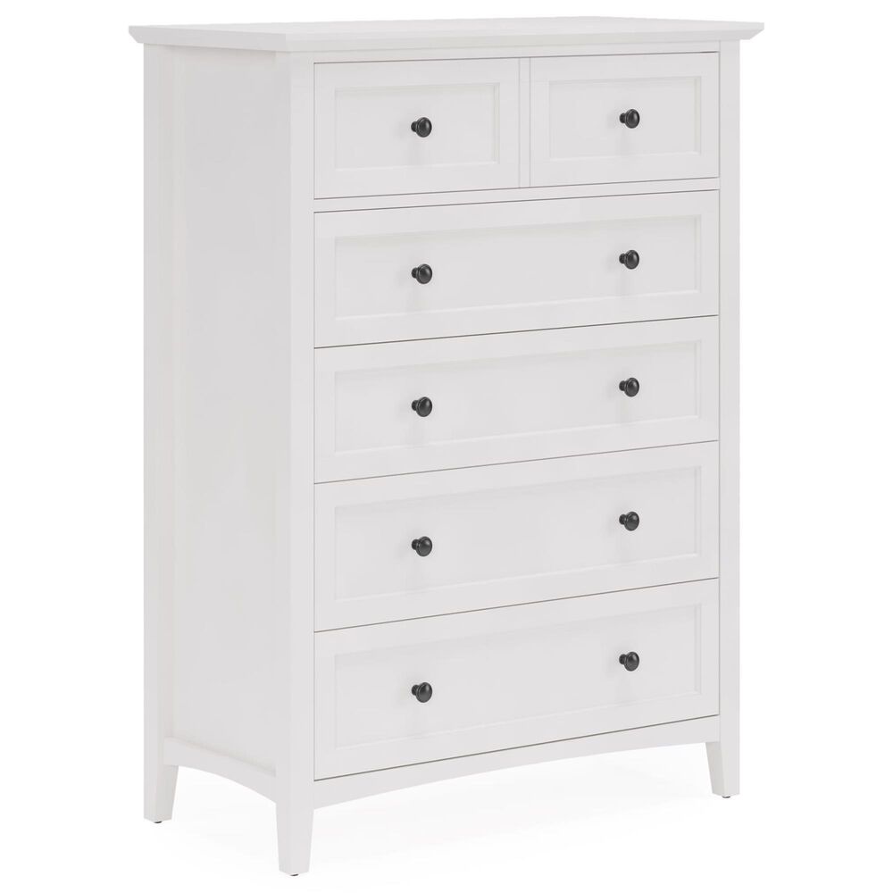 Urban Home Grace 5-Piece King Bedroom Set in Snowfall White, , large