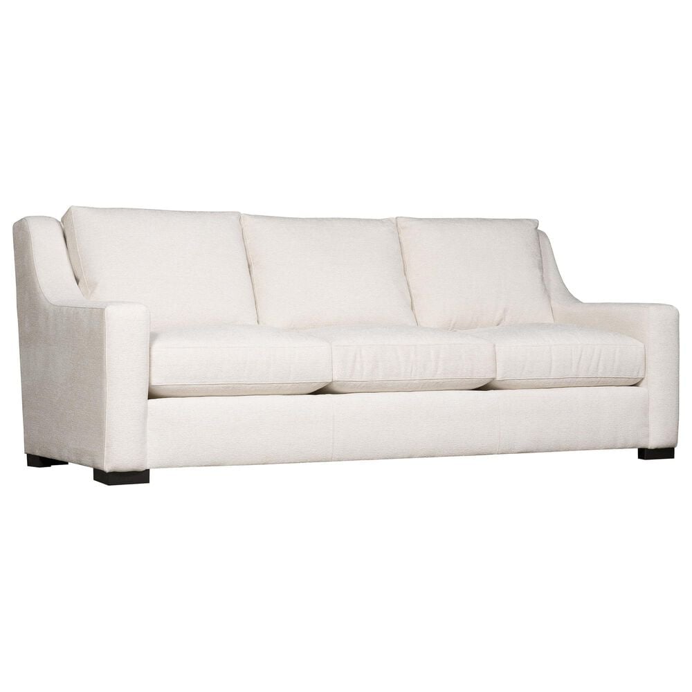 Bernhardt Germain Stationary Sofa in White and Cream, , large
