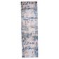 Feizy Cadiz Blue and Ivory 3"1" x 10" Runner, , large