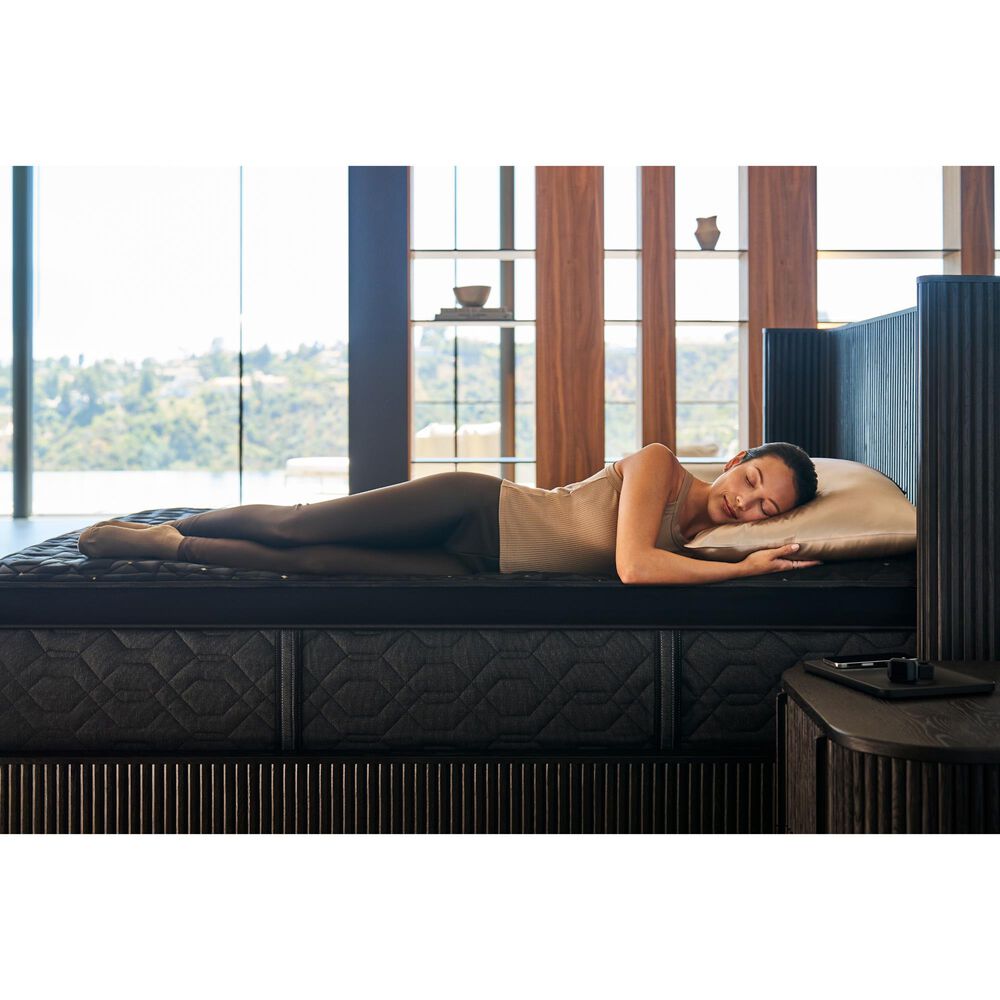 Beautyrest Black Hybrid Series 4 Plush Apex Top Full Mattress, , large