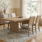 Furniture of America Virex Extendable 5-Piece Dining Table Set in Natural, , large