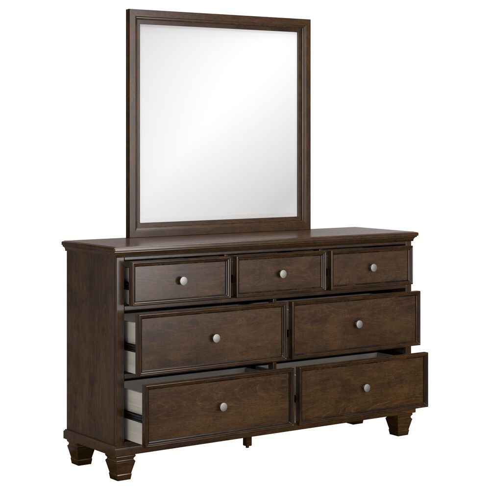 Ashley Danabrin 5-Piece Full Panel Bedroom Set in Brown, , large