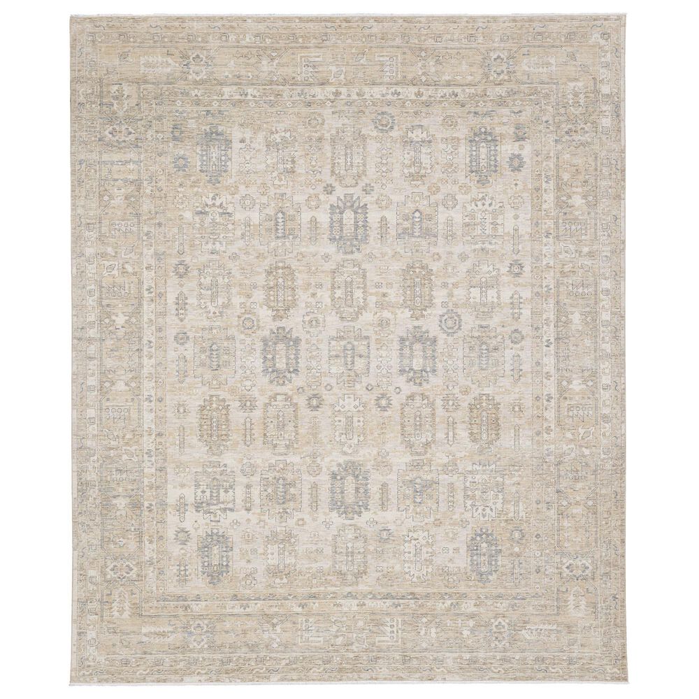 Surya Once Upon a Time Ivory, Tan, Light Gray, Medium Gray and Gray 9'10" x 12'6" Area Rug, , large