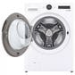 LG Front Load Washer and Gas Dryer with Pedestal in White, , large