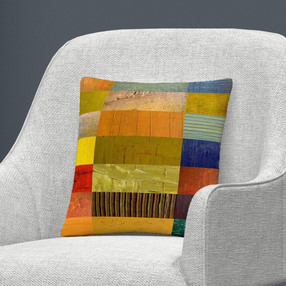 Timberlake Michelle Calkins 'Eye Candy' 16 x 16 Decorative Throw Pillow, , large