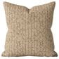 Valdese Weavers Wriston 20" Square Throw Pillow in Chai, , large