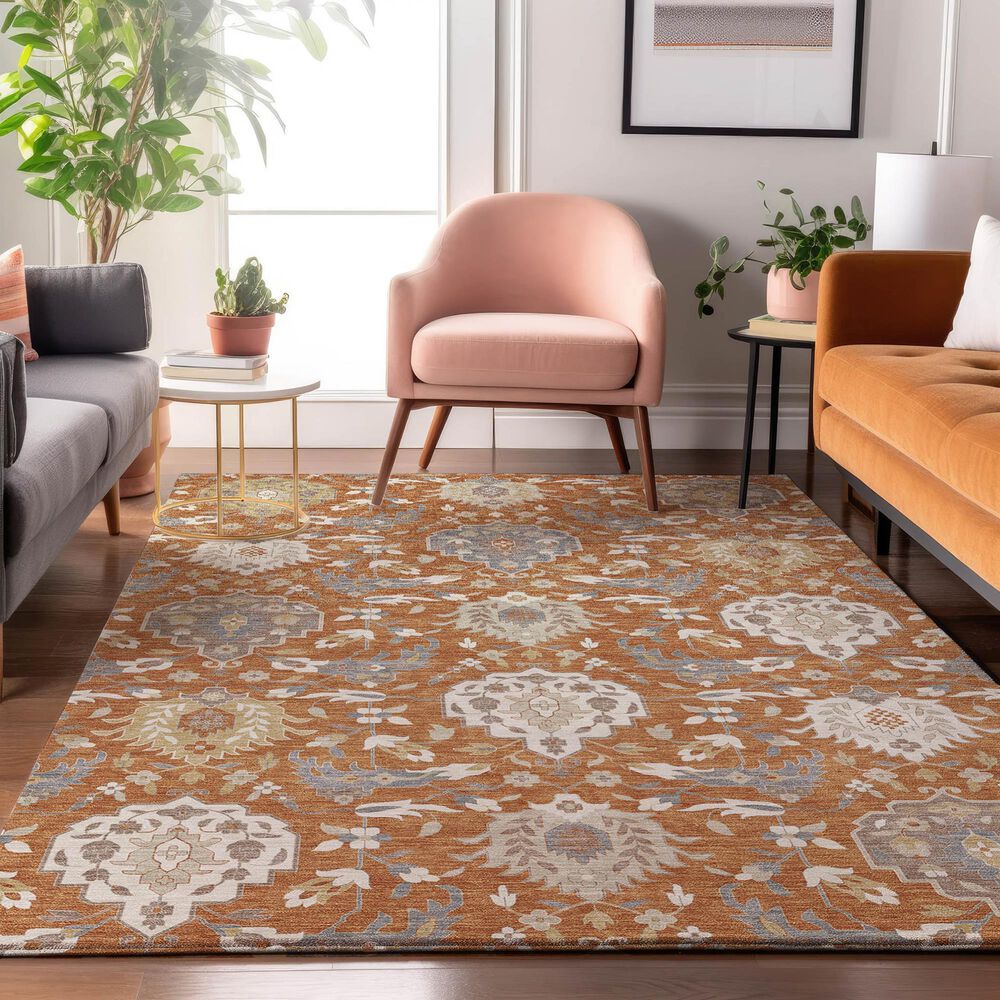 Dalyn Rug Company Tabrook TB4 Copper 8&#39; x 10&#39; Area Rug, , large