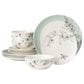 Lenox Oneida Botanica 12-Piece Dinnerware Set in Green, , large