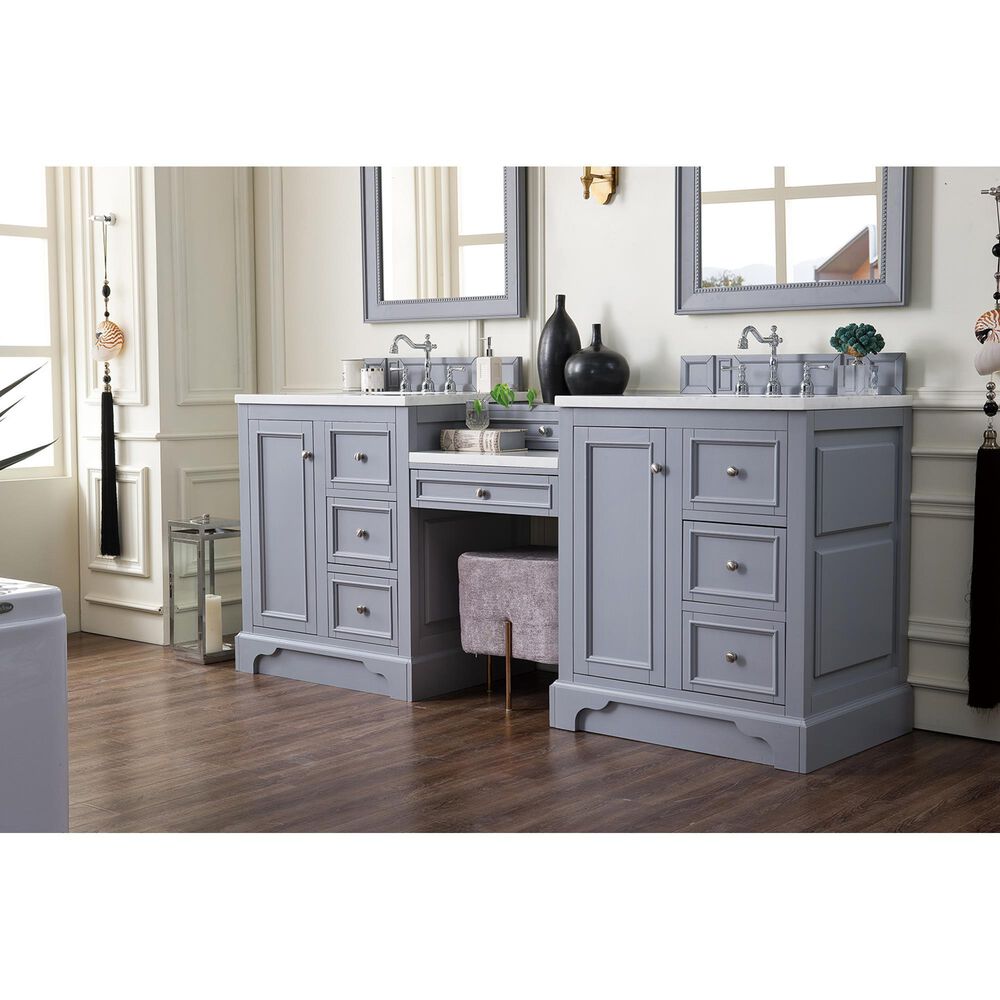 James Martin Vanities De Soto 22&quot; Drawer Unit Top in Silver Gray, , large