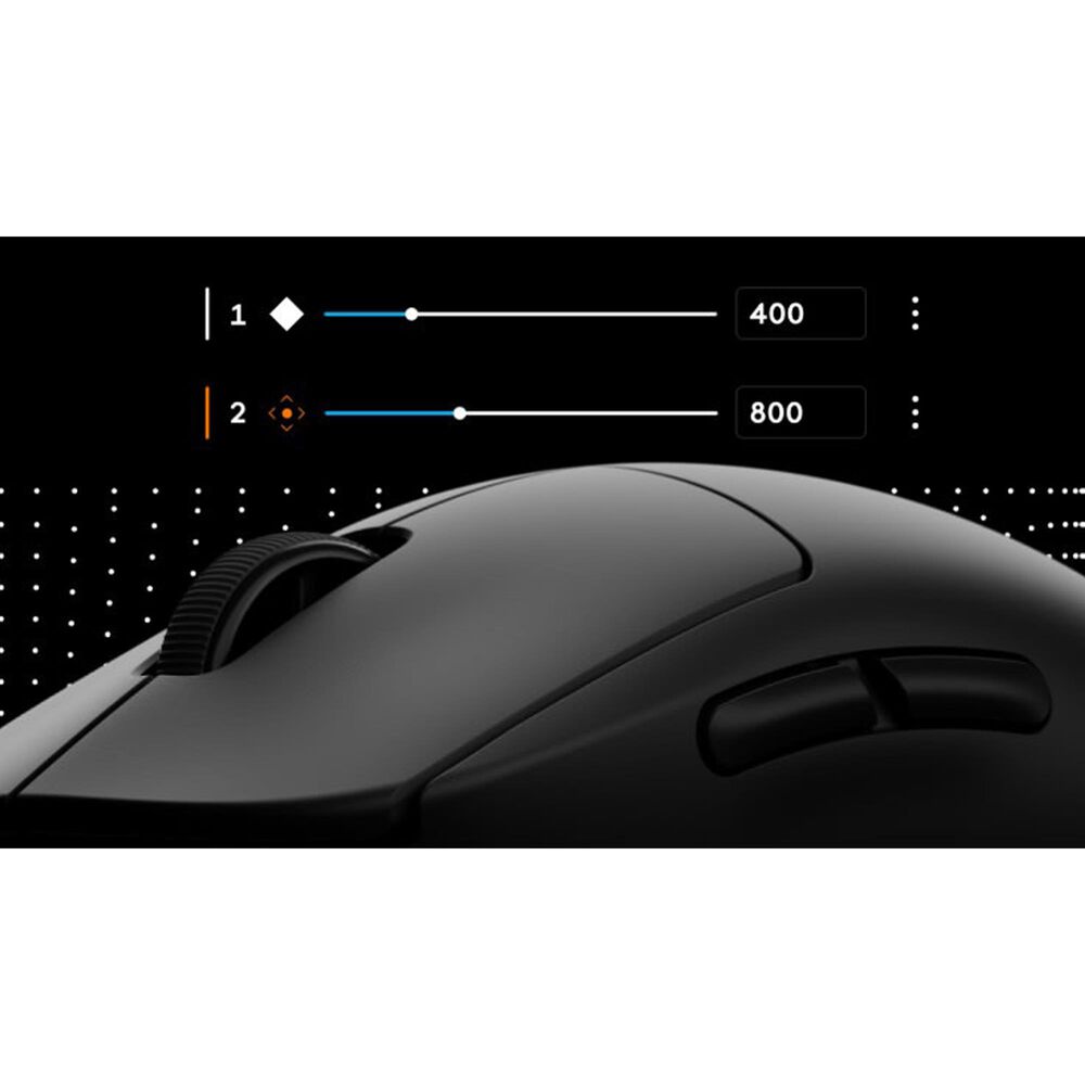 Logitech Pro 2 Lightspeed Wireless Gaming Mouse in Black, , large