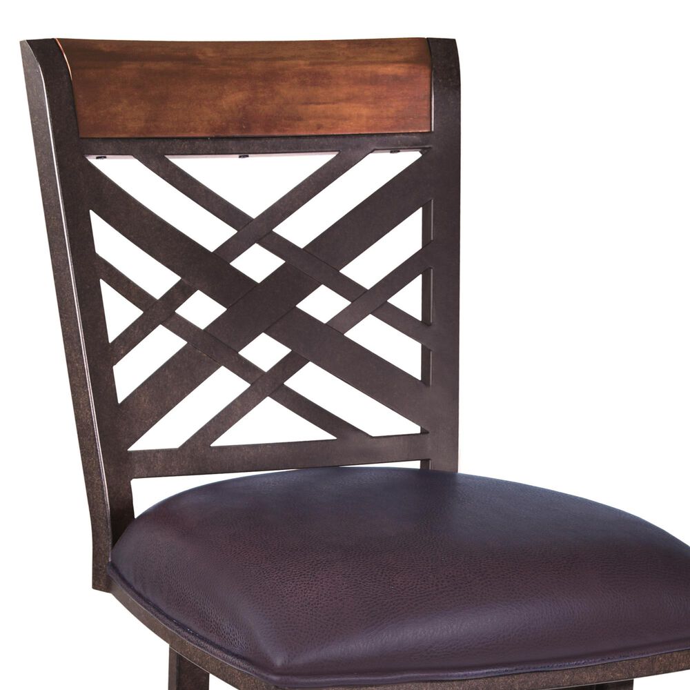 Blue River Tahiti 26&quot; Armless Barstool in Brown, , large