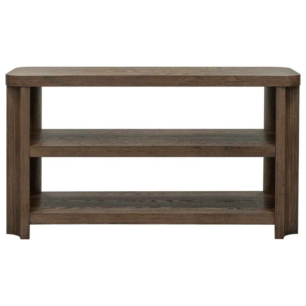 Bassett Mirror Company Griffin Console Table in Graphite Oak, , large