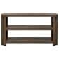 Bassett Mirror Company Griffin Console Table in Graphite Oak, , large