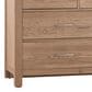 Viceray Collections Choices Amelia, Tide and Timber 4-Piece King Bedroom Set with Two Nightstand in Natural Oak, , large