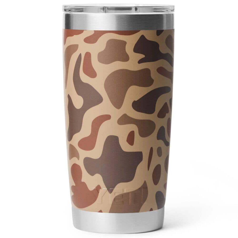 YETI Rambler 20 Oz Tumbler with MagSlider Lid in Wetlands Camo, , large