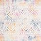 Safavieh Tulum TUL267E 8" x 10" Ivory and Fuchsia Area Rug, , large