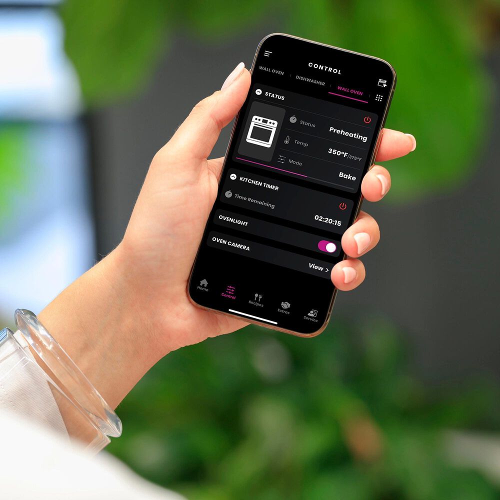 Cafe 2-Piece Kitchen Package with Stainless Steel 30" Smart Built-In Convection Double Wall Oven and Black 30" Touch Control Induction Cooktop, , large