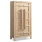 Jennifer Taylor Home Rowan 83" 2-Door Tall Storage Cabinet in Heritage Light Natural Brown, , large