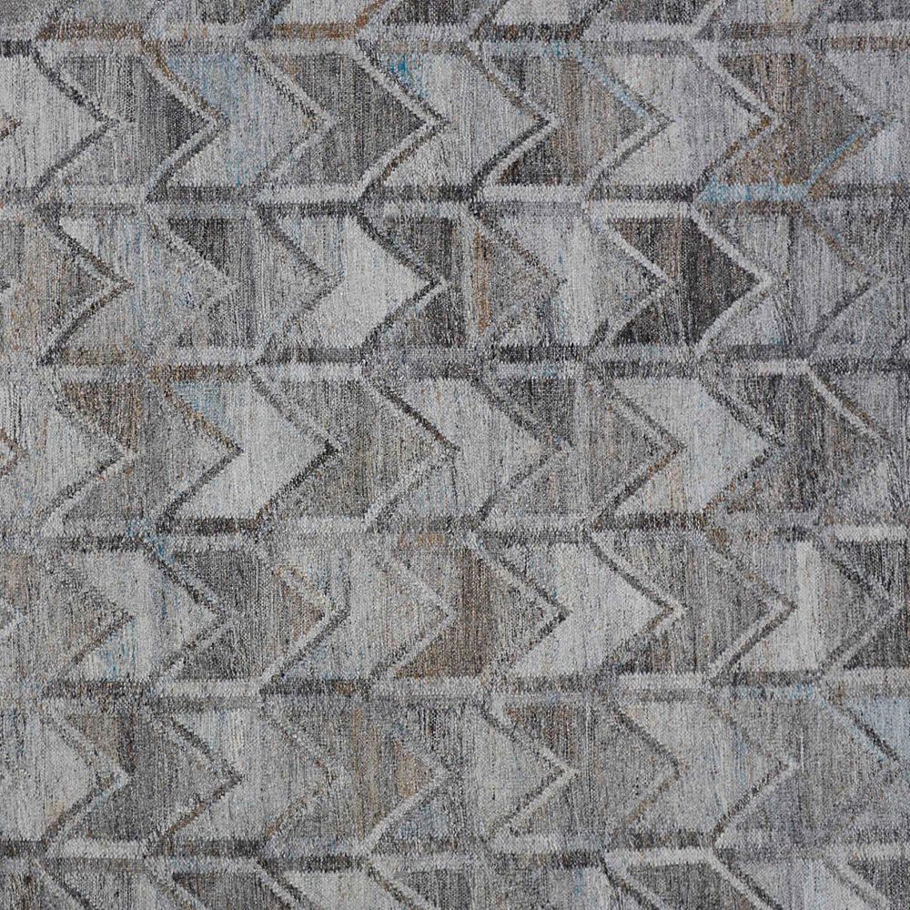 Feizy Beckett 0813F 5&#39; x 8&#39; Gray Area Performance Rug, , large