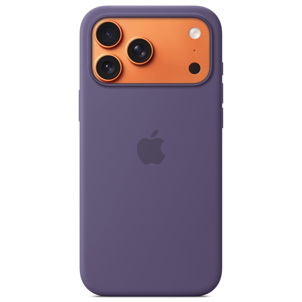 Apple Silicone Case with MagSafe for iPhone 17 Pro Max in Purple Fog, , large
