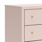 Ashley 5-Piece Full Double Storage Bed Set in Pink, , large
