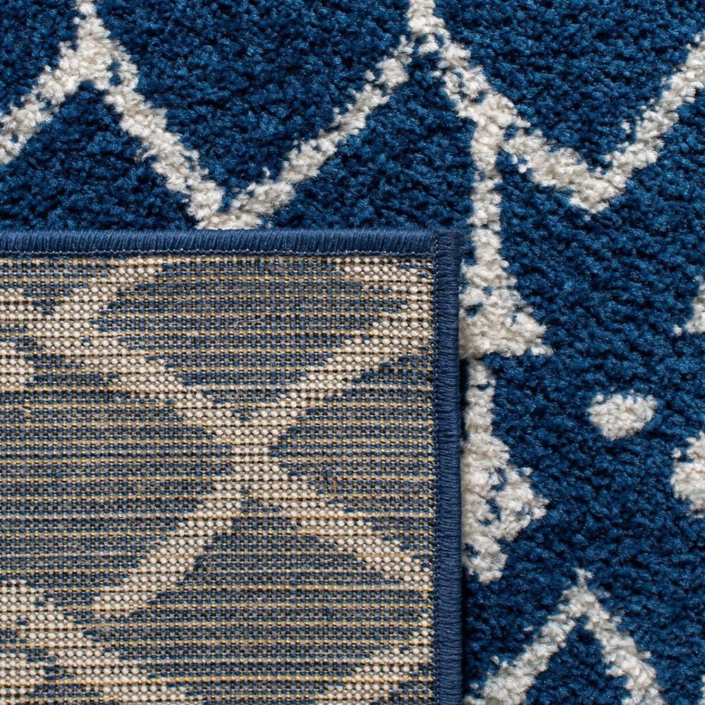 Safavieh Tulum 2&#39; x 4&#39; Navy and Ivory Area Rug, , large