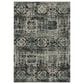Oriental Weavers Gemini Faded Persian 5"3" x 7"6" Charcoal Area Rug, , large