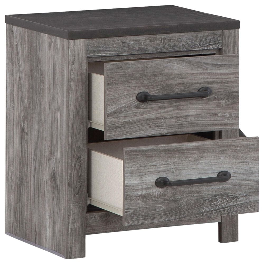 Ashley Bronyan 3-Piece Queen Bedroom Set in Dark Gray, , large
