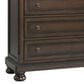 Mayberry Hill Kingston 5-Drawer Chest in Dark Walnut, , large