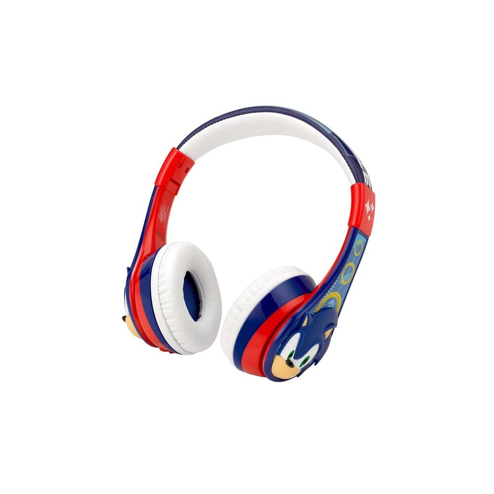 KIDdesigns Sonic the Hedgehog Bluetooth Headphones in Blue, , large