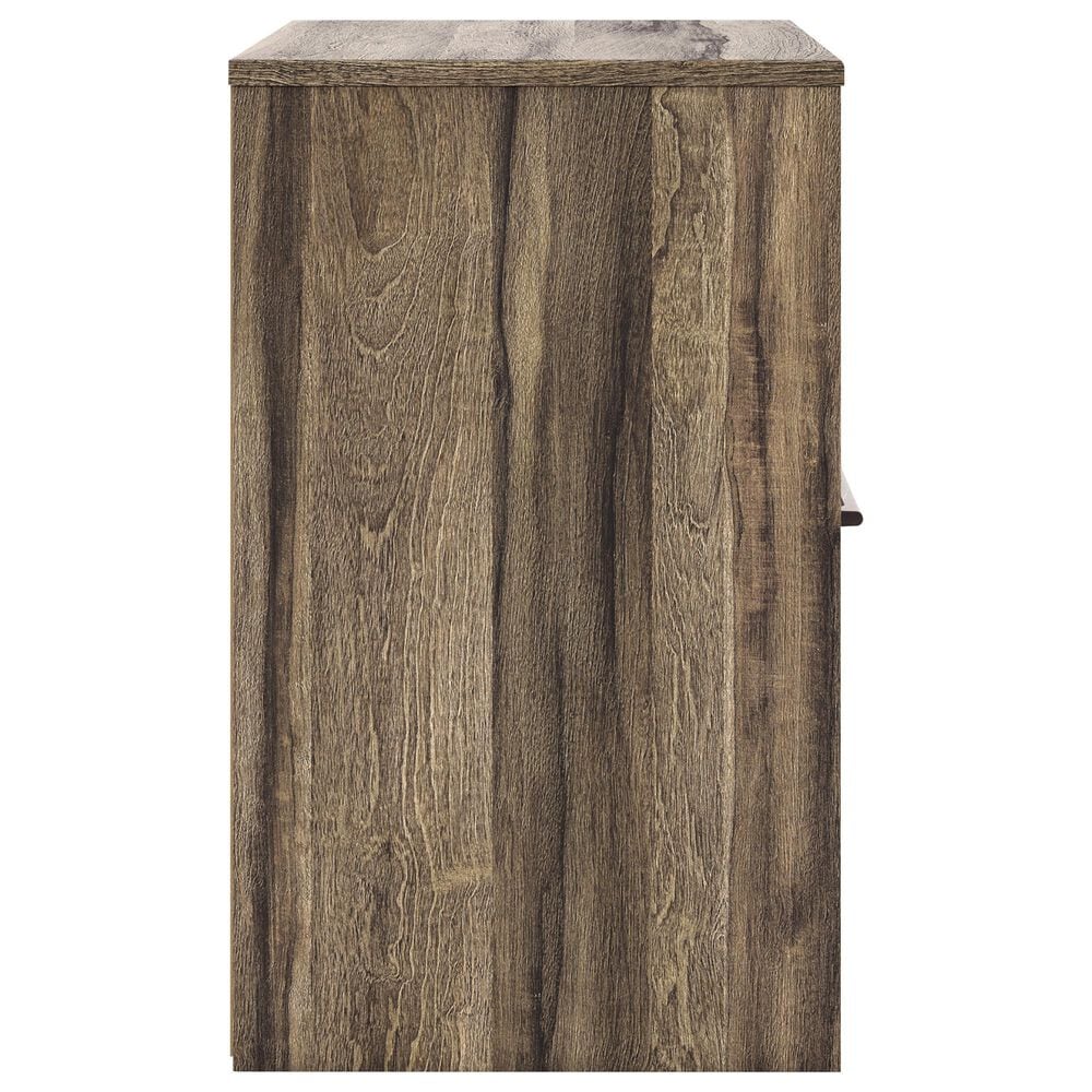 Ashley Elbrim 5-Piece Queen Bedroom Set in Brown with LED and USB Ports, , large