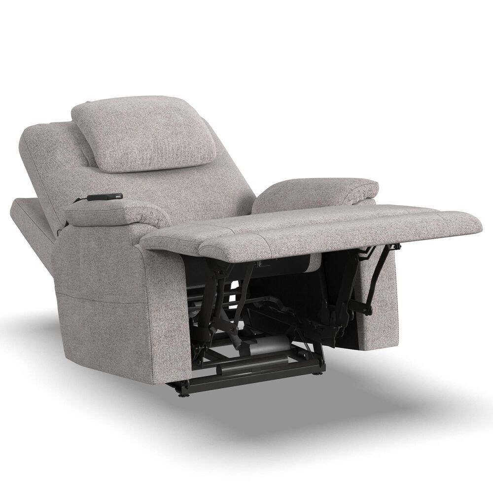 Flexsteel Zecliner Petite Power Lift Recliner in Dove, , large