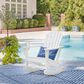 Ashley Sundown Treasure Patio Rocking Chair in White, , large