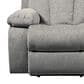 Ashley Mitchiner Manual Double Recliner Loveseat with Console in Fog, , large