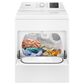 Whirlpool 7 Cu. Ft. Gas Dryer with AutoSensing and Wrinkle Shield Option in White, , large