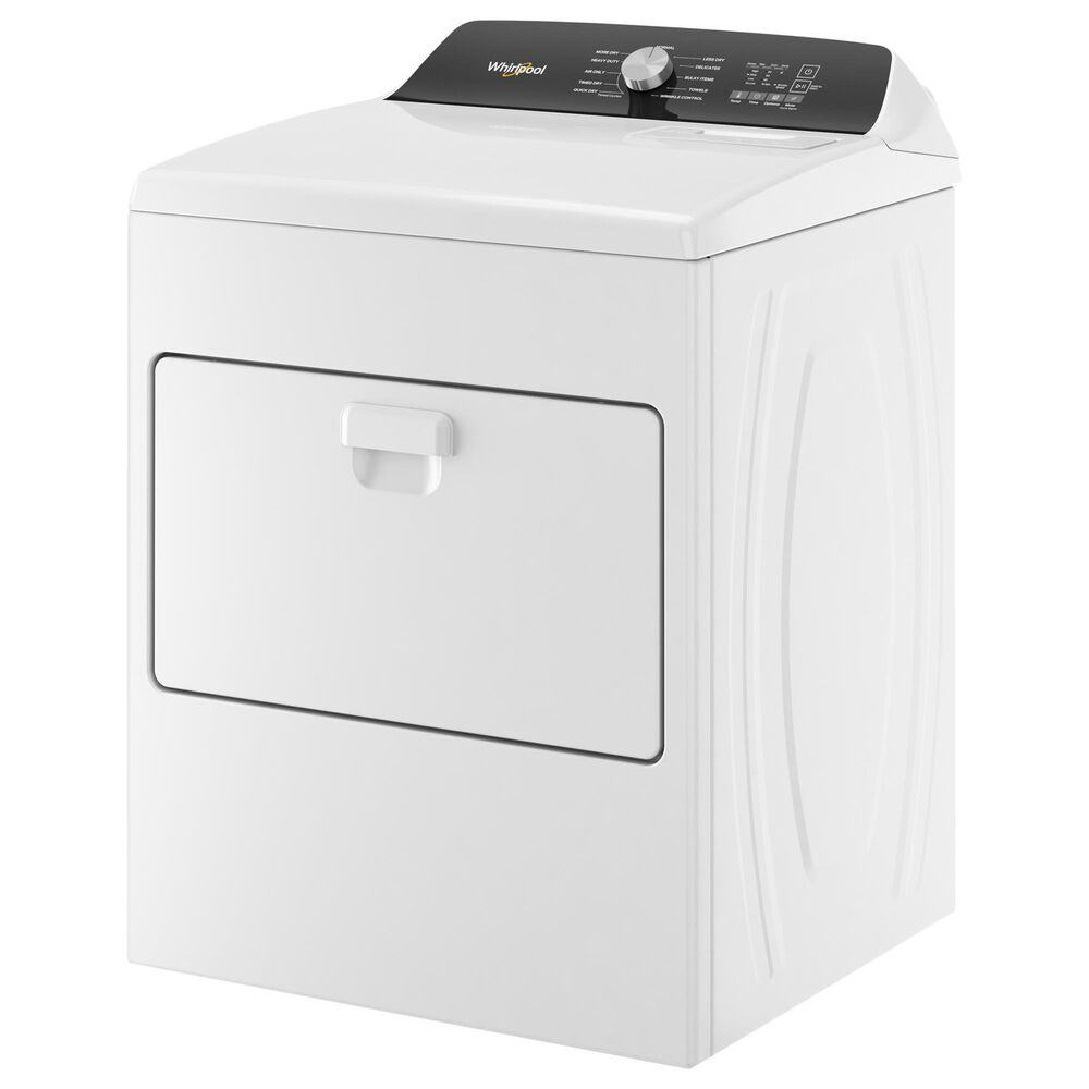 Whirlpool 7 Cu. Ft. Capacity Electric Moisture Sensing Dryer in White, , large