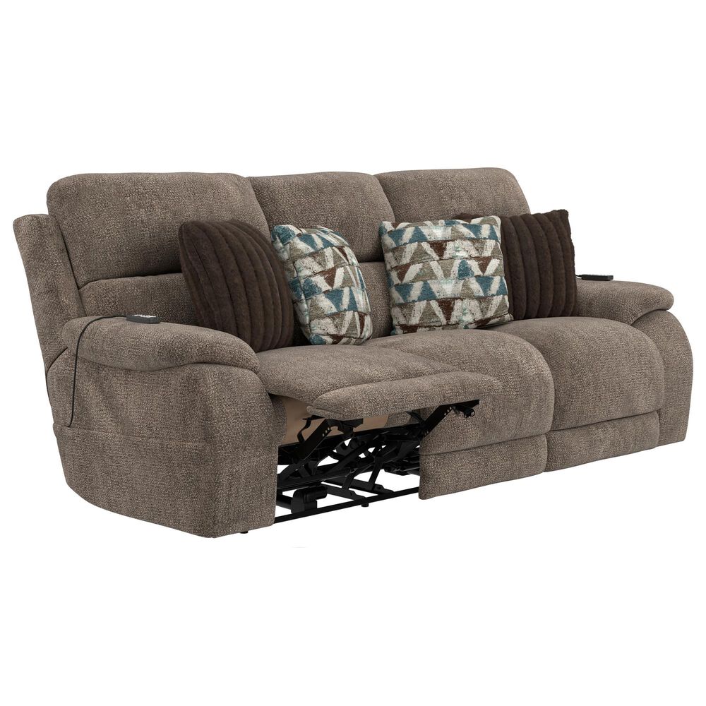 Hartsfield Joya Power Reclining Sofa in Mushroom, , large