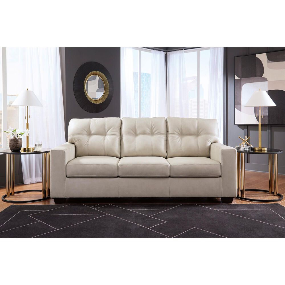 Ashley Santorine Stationary Sofa in Bone, , large